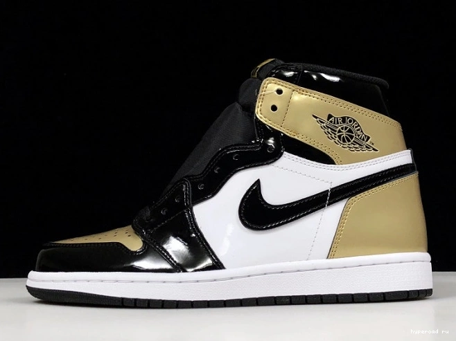 Jordan Retro 1 Toe High Glod 861428-007 Air 0524